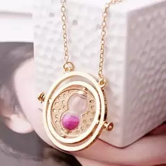 Imagem do Harried potter varinha mágica time turner henlas voar ladrão quidditch pingente brinquedos colar triângulo ação brinquedo figuras crianças presentes