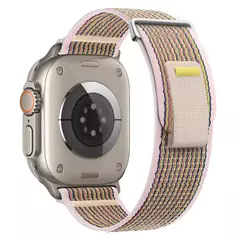 Pulseira de Nylon para Apple Watch, Pulseira Respirável, Ultra 2, 49mm, Série 9, 8, 7, 45mm, 41mm, Esportes para iWatch 6, 5, 4, 3, SE, 44 milímetros, 40 milímetros, 42 milímetros - loja online