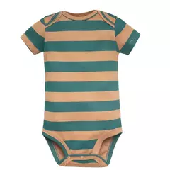 Bodysuits de manga curta recém-nascidos 100% algodão, bebê menino e menina roupas, roupas infantis macias, presentes do chuveiro do bebê, 5pcs por lote - loja online
