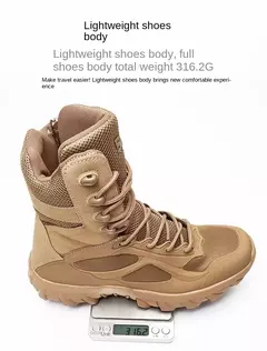 Botas de couro masculinas, sapatos casuais ao ar livre, designer leve, botas de trabalho quentes, botas artesanais clássicas - Wolf Magazine