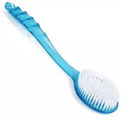 Imagem do Escova Natural Longa Do Massager Do Corpo, cerdas plásticas do banho, termas traseiros, termas