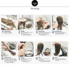 Cor gota clipe ondulação de água peruca sintética de cabelo curto encaracolado | Festa de anime de Halloween Lolita peruca fofa - loja online