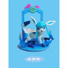 Genuíno pokemon eeveeornament vaporon flareon espeon umbreon leafeon glacion sylveon jolteon caixa cega figura de ação presente na internet