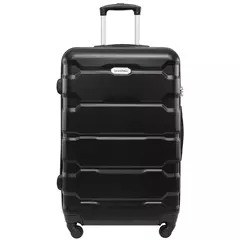 18'carry on mala de cabine, 22/26/30 polegada mala de viagem sobre rodas, rolamento conjunto de bagagem, mala trolley, alta capacidade - comprar online