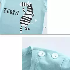 Desenhos animados pijama terno infantil, tops e calças, conjunto de duas peças para meninos e meninas, pijamas de algodão bebê, roupas de 1 a 6 anos para primavera e outono