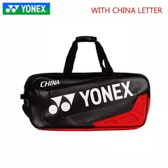 YONEX-Bolsa De Raqueta De tenis De Bádminton, Bolsa Retangular De Cuero Para Raquetas De 5-7 Con Isoliento Con MOG BA02331WEX - comprar online