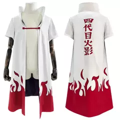 HOLOUN Anime Namikaze Minato Cosplay Manto Colete Camiseta Calças Bolsa Cos Presente de Convenção - comprar online