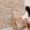1 pçs 77cm * 70cm 3d adesivo de parede imitação tijolo quarto decoração da