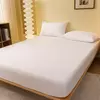 Folha de cama Matte Solid Color, Capa para quarto, Cama sem fronhas, 1 PC
