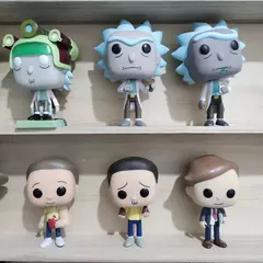 Funko pop rick anime figura rick e morty figuras rick sanchez ficção científica sitcom periférico anime boneca modelo brinquedo presente - comprar online