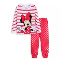 Conjunto de pijamas infantil Minnie Cartoon, pijamas meninas, roupas infantis, bebê, algodão, muitos estilos, primavera, outono, novo - loja online