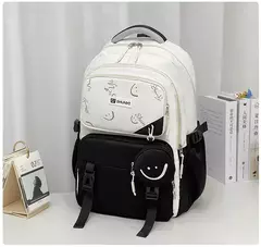 Mochila escolar com bolsa para meninas e meninos adolescentes, mochila infantil, bolsa de livros para estudantes primários, estudante do ensino médio - loja online
