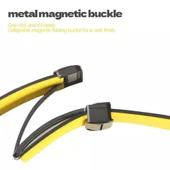 Pulseira de fibra de carbono para Apple Watch, Ultra 2 bandas, pulseira magnética de silicone, 49mm, 44mm, 45mm, 41mm, 40mm, iWatch Series 9, 8, 7, 6, SE, 5, 4 - loja online