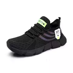 Sapatilhas de sola grossa confortáveis para homens, tênis de corrida casual, respirável tamanho grande, novo, verão - comprar online