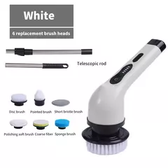 Escova de limpeza elétrica 9 em 1, purificador elétrico, ferramentas de limpeza elétrica, salão, cozinha, banheiro, utensílios de limpeza - comprar online