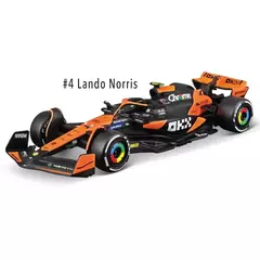 Novo 2024 bburago f1 1:43 bwt alpine a524 duas cores azul rosa liga modelo fundi