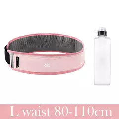 Cinto de corrida com garrafa de água para homens e mulheres, bolsa esportiva para celular, mochila de verão, ginástica fitness, maratona invisível - Wolf Magazine
