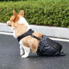 Saco de arrasto saco de arrasto saco de transporte de recuperação cadeira de rodas ajustável proteção volta perna saco de arrasto para proprietários de animais de estimação cães feridos