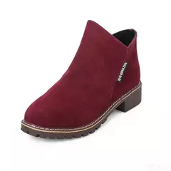 Botas femininas de sola grossa, botas de neve confortáveis, sapatos femininos de plataforma plus size, moda, 2022