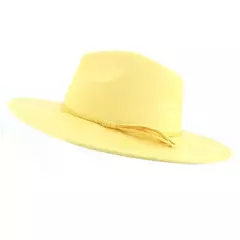 Chapéu Fedora de camurça para homens e mulheres, chapéu de feltro, Fedora clássico, chapéu de igreja, jazz, outono, inverno, 9,5 cm - Wolf Magazine