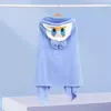 Miniso-Pikachu Roupão Coral Fleece para Crianças, Toalha de Secagem Rápida, Capa Espessada, Cobertores Hijab Confortáveis, Bonitos, Macios