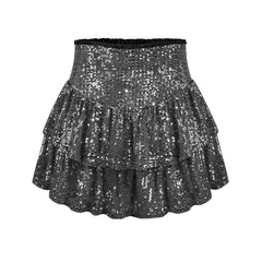 Mini saias plissadas de lantejoulas de cintura alta para mulheres, festa africana, roupas de noite, roupas sensuais dashiki, primavera, verão, 2022