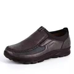 Sapatilhas leves e respiráveis masculinas, sapatos de caminhada masculinos, cal