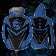 Homens e mulheres Mortal Kombat Game Hoodies, Streetwear 3D Print, Moletons extragrandes, Pullovers infantis, Roupas de treino, Moda - loja online