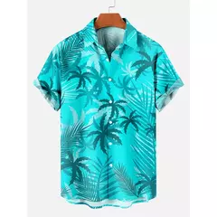 Homens e mulheres estampa em 3D camisas de praia havaianas, GTA, Vice City, moda casual, streetwear, camisa de manga curta, tops, blusa, homem roupas, novo - loja online