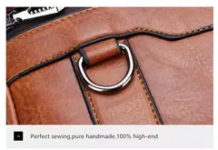 JEEP BULUO-Sacos Mensageiro Crossbody de Couro para Homens, Bolsa Casual Business, Brand Shoulder Bag, Nova Qualidade - loja online