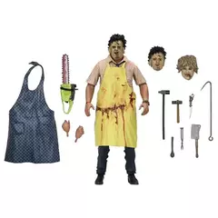 Figura de ação final original NECA 41607 50o aniversário Leatherface 7 polegadas - Wolf Magazine