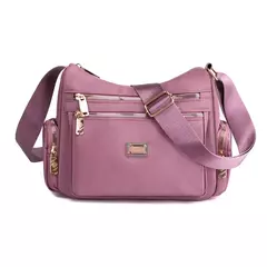 Imagem do Impermeável Nylon Crossbody Shoulder Bag para Mulheres, Messenger Bags, Ladies Handbag