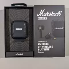 Venda quente Marshall Minor III True Wireless In-Ear Fones de ouvido BT Connect estável IPX4 Resistência à água aptX Áudio In-Ear Touch - comprar online
