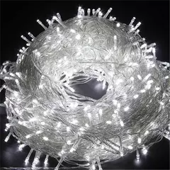 Imagem do Natal ao ar livre LED String Light Guirlandas, Fairy Lamp, decoração de casa, luzes de férias, 220V, plugue UE, 10m