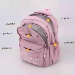 Mochila escolar para crianças, Girl Back Pack para crianças, Mochila de classe feminina, Primary Women Bagpack, Teen Bookbag Kit, Kid, Criança na internet