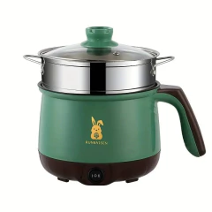 Imagem do Panela elétrica multi camada única/dupla, 1-2 pessoas, panela antiaderente doméstica, panela quente, panela de arroz, aparelhos de cozinha