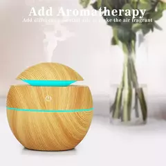 Imagem do Umidificador de ar elétrico ultra-sônico, Difusor Aroma, Óleo Essencial, Aromaterapia, Cool Mist Maker para Quarto