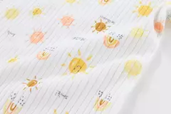 Kiddiezoom-Unisex Four Seasons Cartoon Bodysuits, Soft Cute infantil Onesies roupas, Baby Shower Gift, menino e menina, 3 pcs por lote