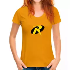 Imagem do Camiseta de super-herói com Batmans Sidekick para homens e crianças, quadrinhos, logotipo Robin, moda Harajuku, camiseta clássica