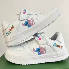 Imagem do Stitch Sneakers infantil, Tênis de basquete, Sapatos esportivos, Casual, Corrida, Moda, Crianças, Meninas, Meninos, Estudante, Presente