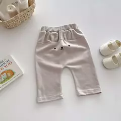 Calças PP de Cintura Elástica Feminina, Calças de Orelhas de Coelho 3D, Calças Fit Exterior, Bebê, Meninas, Novo, Primavera, Outono na internet