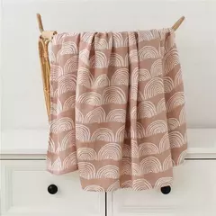 Portátil de bambu algodão Swaddle cobertor define para recém-nascidos, berço cobertor, macio, leopardo impressão, viagens, bebês - Wolf Magazine