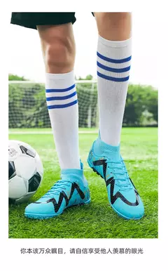 sapato masculino tênis masculino 2024 Homens Sapatos de Futebol Tamanho Grande Ultraleve Botas De Futebol Meninos Tênis Não-Deslizamento AG/TF Chuteiras De Futebol Botas De Tornozelo Unisex - Wolf Magazine