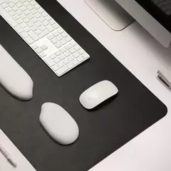 Kawaii Mouse Pad com Descanso De Pulso De Silicone para Computador e Laptop, Ergonômico Teclado Pad, Tapete de Mesa, Apoio Braço Descanso, Novo - Wolf Magazine
