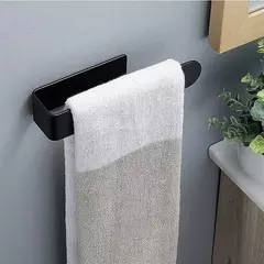 Toalheiro não perfurado toalheiro banheiro rack auto-adesivo banheiro cozinha toalha de mão rack itens domésticos na internet