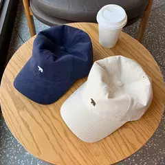 Unisex Cartoon Bear Bordado Boné de beisebol, algodão macio, Hip Hop Snapback Caps, Esportes Dad Trucker Sun Visor Hat, Homens e mulheres