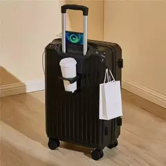 Mala de alumínio do curso do quadro, portador de bagagem, caixa do trole, cabine de transporte, 20 "24" 28";;VERDADEIRO;;"A09White suitcase,28 Inch - Wolf Magazine