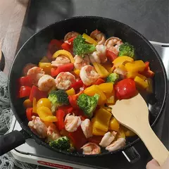 Geral Frigideira De Superfície Antiaderente, Frigideira De Bife, Frigideira Doméstica, Cozinha por Indução, Gama a Gás - comprar online