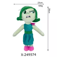 Bonecas de pelúcia fofas para crianças, boneca macia, brinquedos periféricos de anime, presentes de aniversário de dentro para fora, 2 - Wolf Magazine