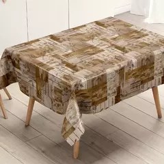 Toalha Plástica de Mesa Térmica 4 lugares / 1,50m x 1,40m